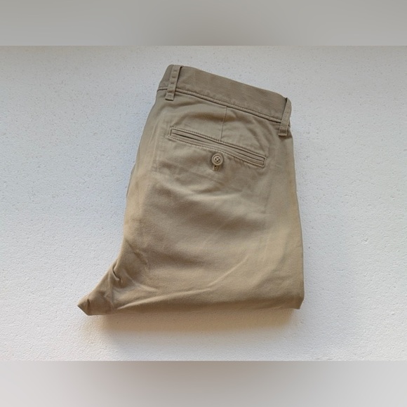 J CREW 250 FIT CHINO PANTS KHAKI 32X34 - Picture 4 of 5